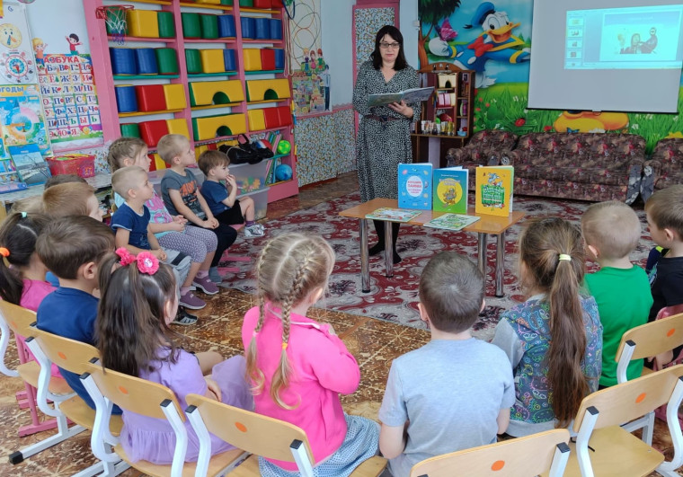 Встреча с библиотекарем Цицульниковой Е. Г. .